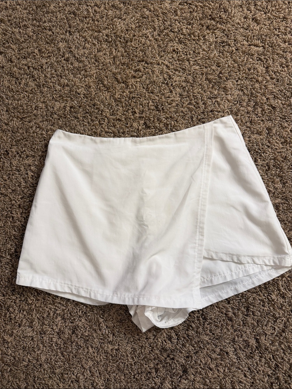 She + Sky White Wrap-Style Women's Skort